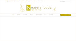Desktop Screenshot of naturalbody.com